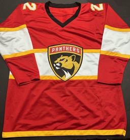 Shawn Thornton Florida Panthers Autographed Custom Hockey Jersey JSA W coa