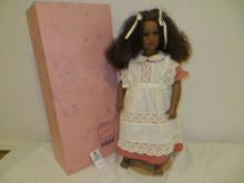 Mattel The Barefoot Children Series 3809 Annette Himstedt Fatou Doll - with