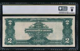 1899 $2 Mini Porthole Silver Certificate PCGS 30