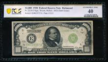 1928 $1000 Richmond FRN PCGS 40