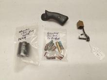 TRAY LOT OF ASSORTED FIREARM PARTS & ACCESSORIES