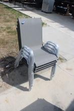 (4) Outdoor Patio Chairs