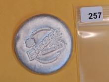 FIVE Troy ounce .999 fine silver poured bar