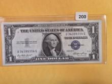 Two $1 dollar Silver Certificates