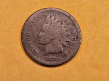 Better Date 1873 Open 3 Indian Cent