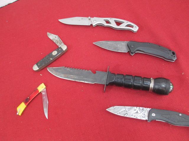 Mixed Knives-Lot of 6