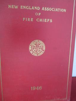 1940's New England Fire Chiefs Association Books