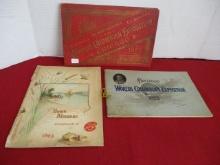 1893 Columbian Expedition Chicago, IL. Portfolios and Almanacs