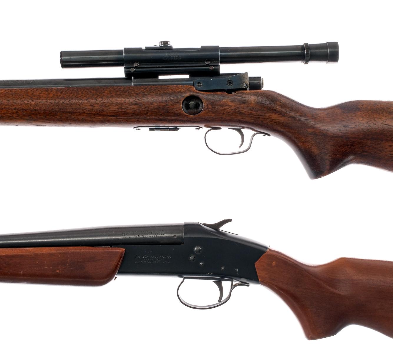 Stevens / Winchester 2Pcs Lot Rifle / Shotgun
