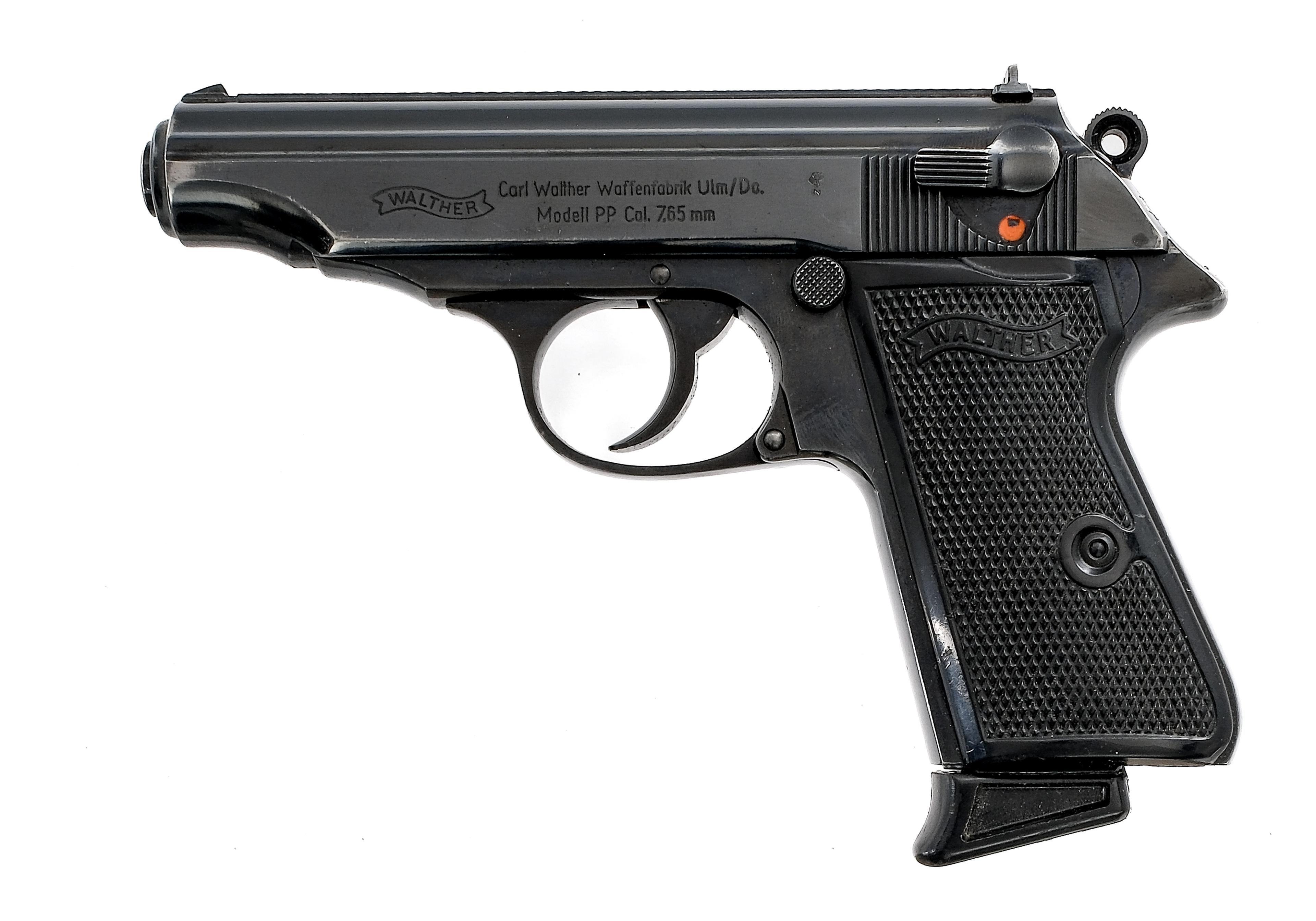 Walther PP West German .32 Semi Auto Pistol