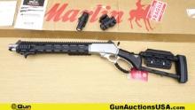MARLIN FIREARMS CO. 1895 TRAPPER STAINLESS STEEL 45/70 GOVT. Lever Action CUSTOM Rifle. Excellent. 1