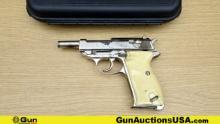 Walther P.38 9MM LUGER WAFFEN STAMPED Pistol. Good Condition. 4" Barrel. Shiny Bore, Tight Action Se