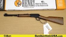 HENRY H001L .22 S-L-LR Rifle. NEW in Box. 16.25" Barrel. Lever Action This lever-action .22 rifle em