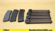 Magpul Ind. PMAG 5.56/223 Magazines. Very Good. Lot of 7; 2-Polymer 5.56 AR-15 Type Rifle 30 Rds. Ma