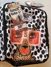 FIT & FRESH Bouffants & Broken Hearts Insulated Lunch Tote Bag, Retail $25.00