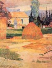Paul Gauguin - Farmhouses in Arles
