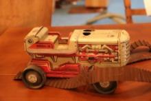 Vintage Tin Toy Bull Dozer