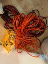 MISC LOT OF EXT CORDS
