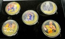 24k Gold Plated Kobe Bryant Collector Coins