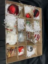 3 Boxes of Fancy Christmas Ornaments