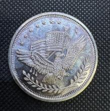 World Trade 1 Troy Oz .999 Fine Silver Eagle Bullion Coin
