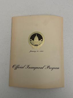 Eisenhower Painting Prints, Book, Framed Norman Rockwell Print & Richard Nixon Inaugural Program