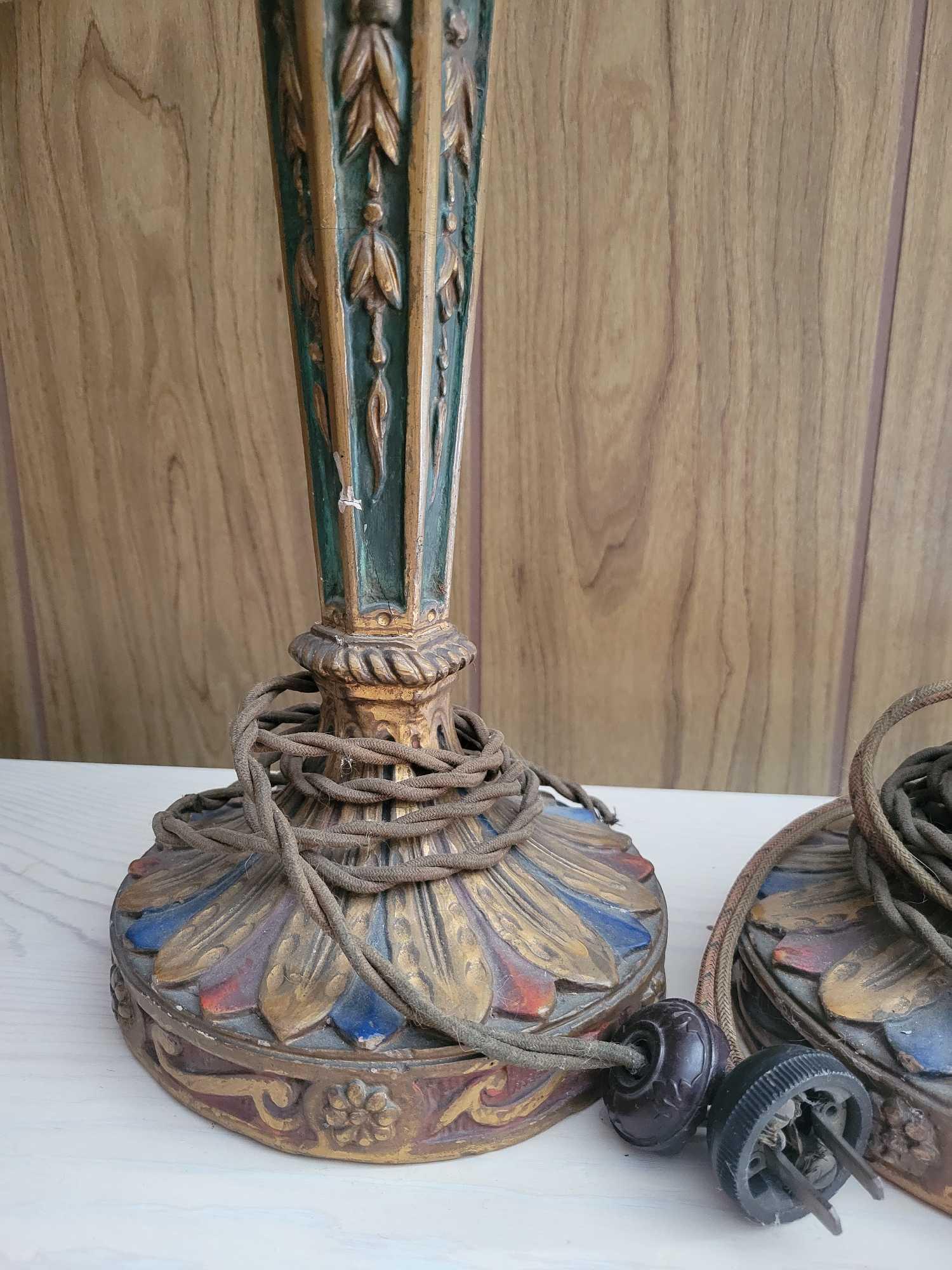 (2) Vintage Lamps