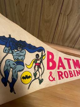 1966 Batman and Robin Pennant