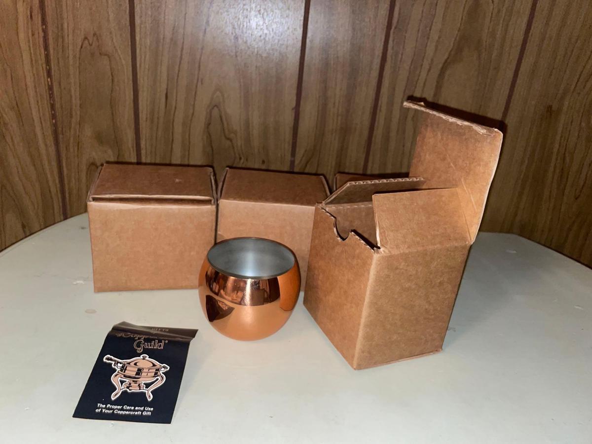 Set of New Coppercraft Mule Cups