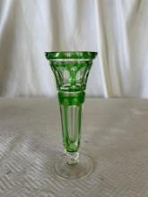 Vintage German Emerald Green Vase