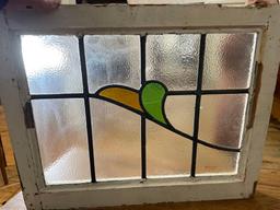 Decorative hand painted hanging window frame