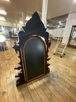 Walnut Dresser Top Vanity Mirror