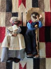 Antique Hillbilly Doll Set