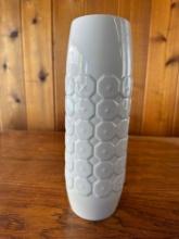 German White Milk glass Vase