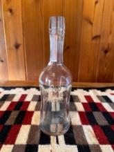 Set of 2 Antique Gin and Whisky Bottles