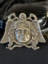 Sterling Silver Goddess Pin