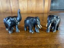 Elephant figurines