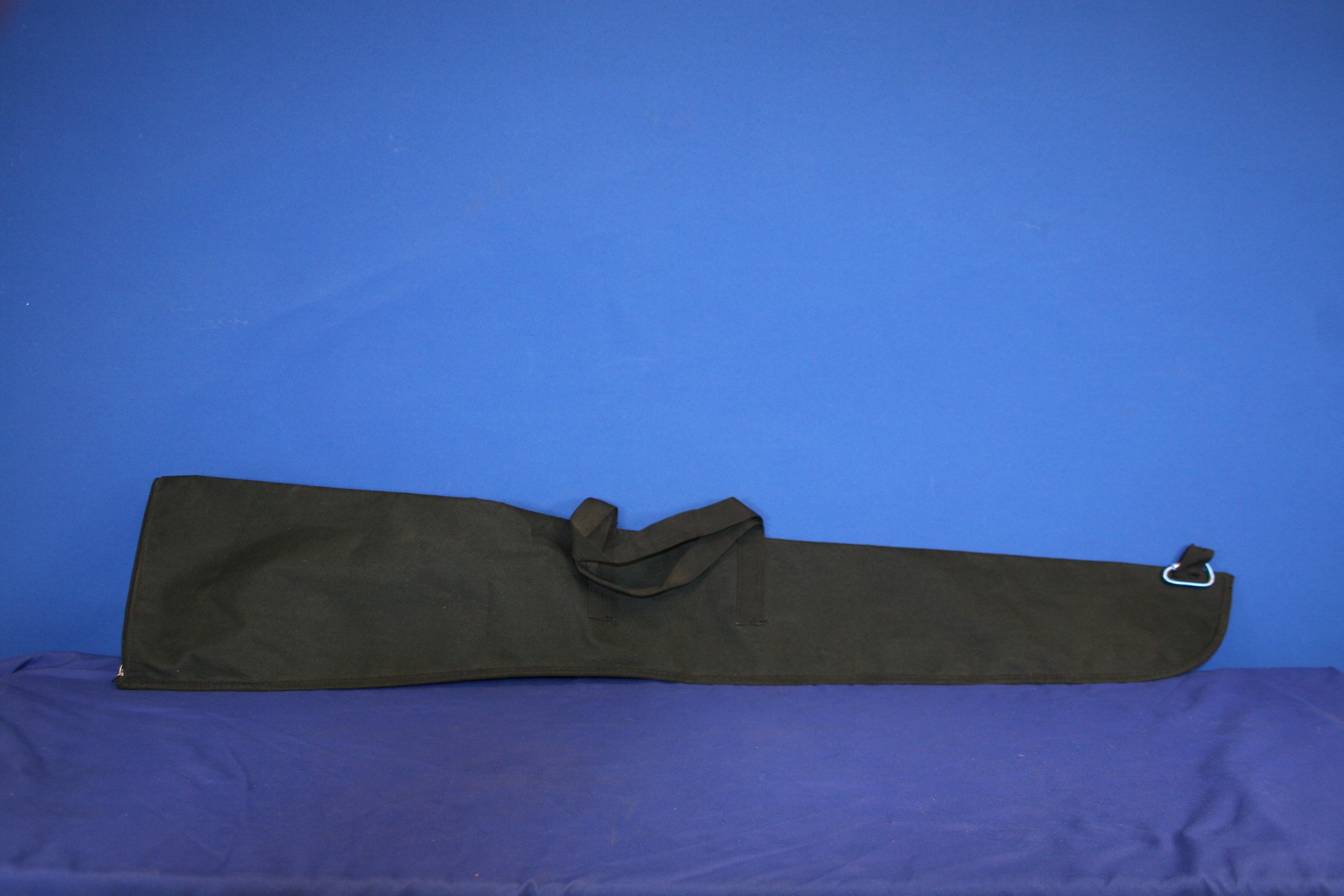 Black Nylon Rifle Bag, No Padding. 38" in Length.