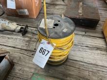 Roll Of Yellow 18/2 Wire