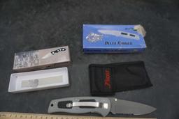2 Folding Knives - Delta Ranger & Cheyenne Skinner