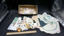 Stamp Collection & Placemats