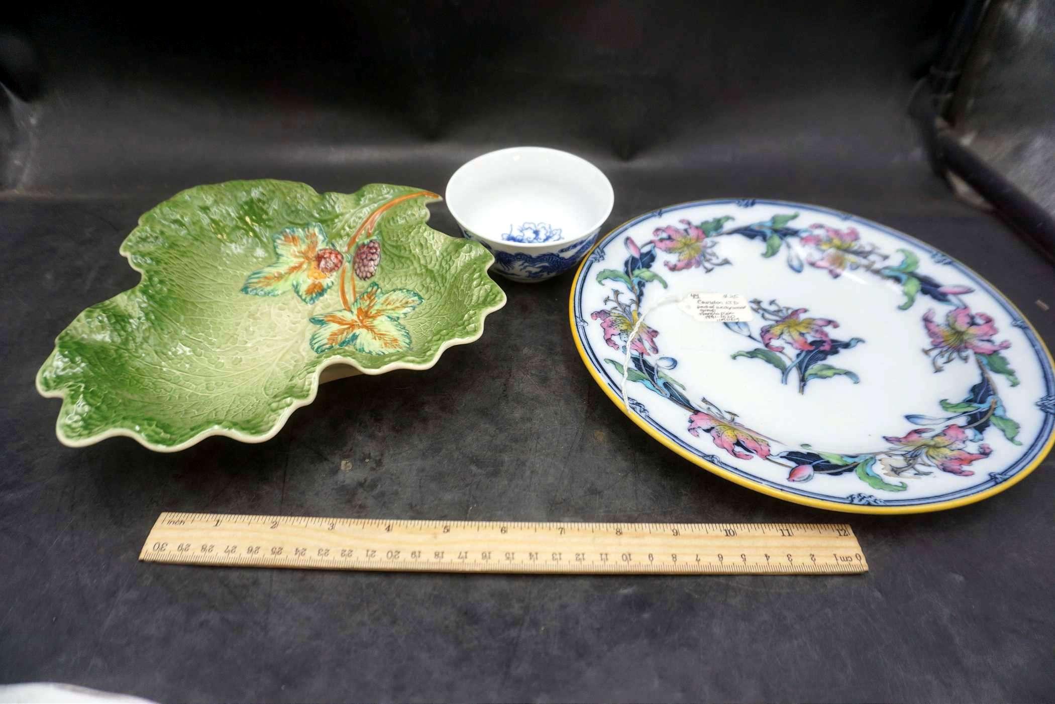 Decorative Plates, Leaf Bowl, Cup