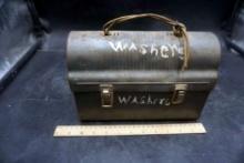 Metal Lunchbox "Washers"