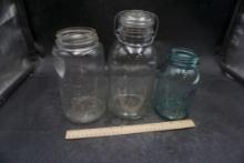 3 - Glass Jars