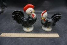 Rooster & Hen Figurines
