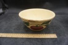Ellwein Brothers. Freeman, S.D. Stoneware Bowl (Chips & Some Paint Missing)