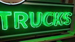 Custom GMC Truck Neon Lighted Sign