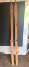 Peter Burrough Antique Cross Country Skis