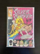 The Silver Surfer Marvel Comic #1 1987 Fantastic Four