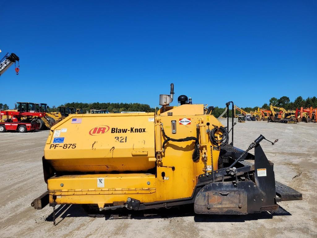 2004 BLAW KNOX PF875 CRAWLER ASPHALT PAVER